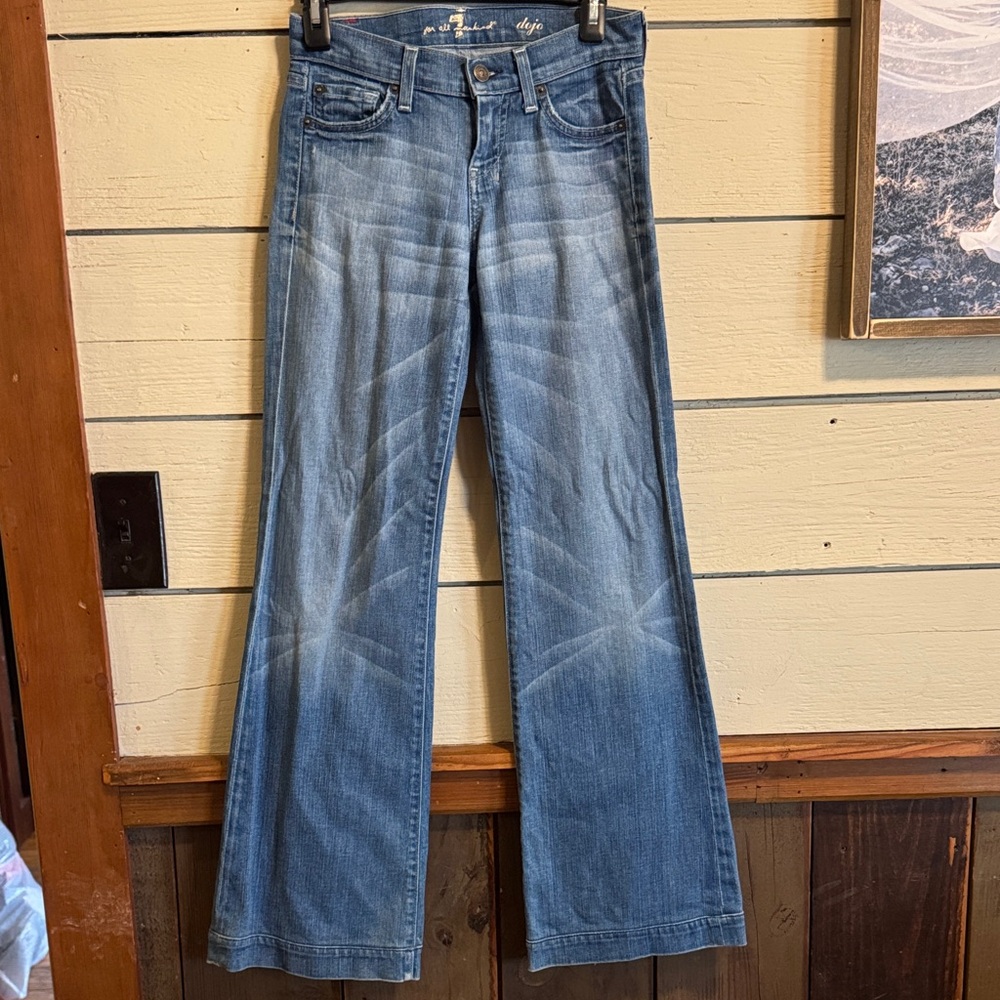 7 For All Mankind Women's Blue Jeans